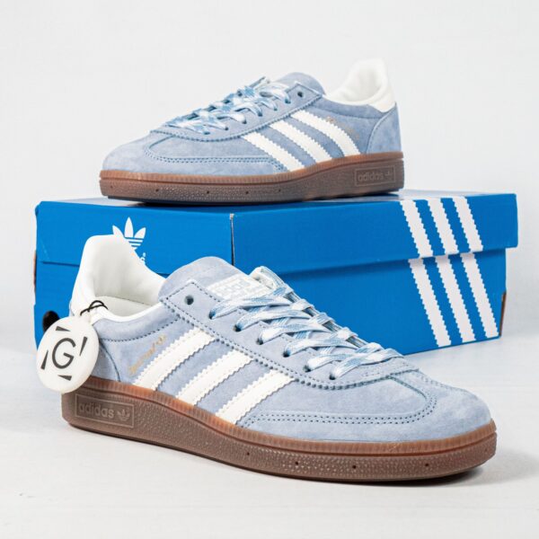 Sepatu Handball Spezial Wonder Blue White Gum Sneakers Authentic - Image 4