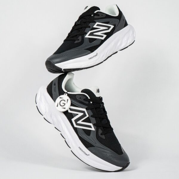Sepatu NB New Balance Fresh Foam Trainer Black White Sneakers Authentic - Image 5