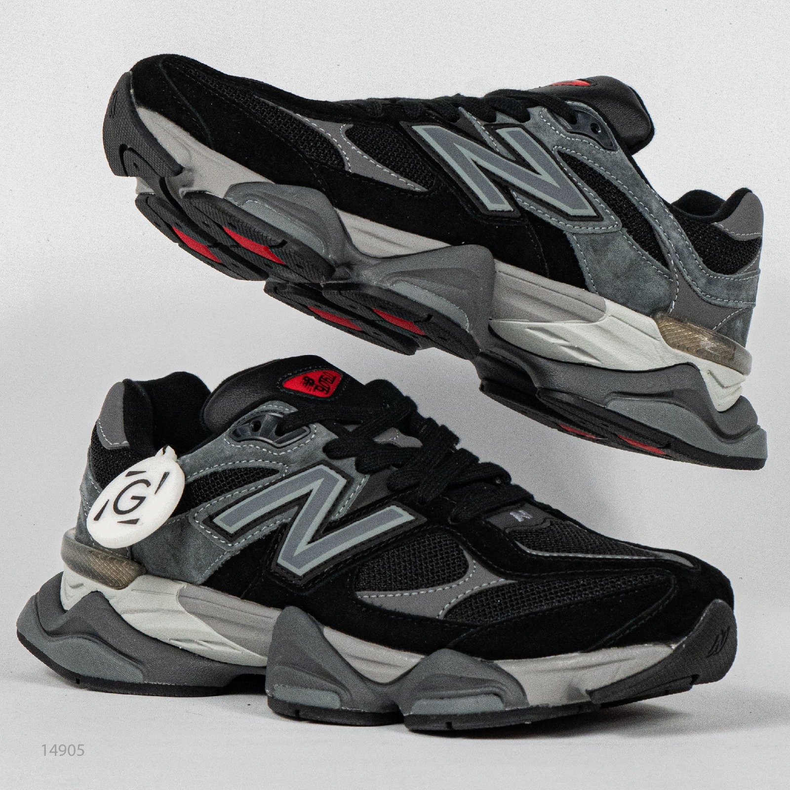 Sepatu New Balance NB 9060 Black Castlerock Sneakers Authentic - Image 5