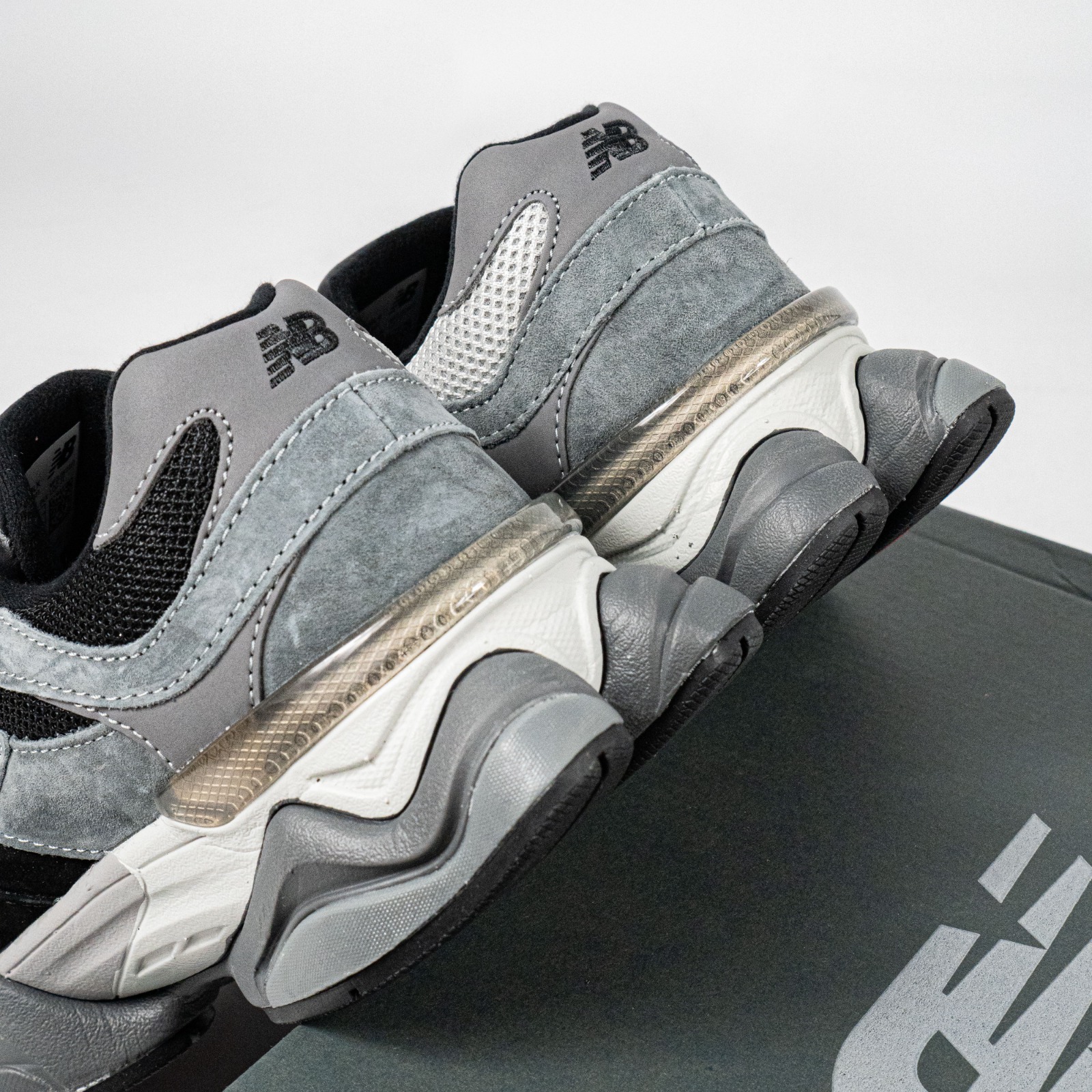 Sepatu New Balance NB 9060 Black Castlerock Sneakers Authentic - Image 4