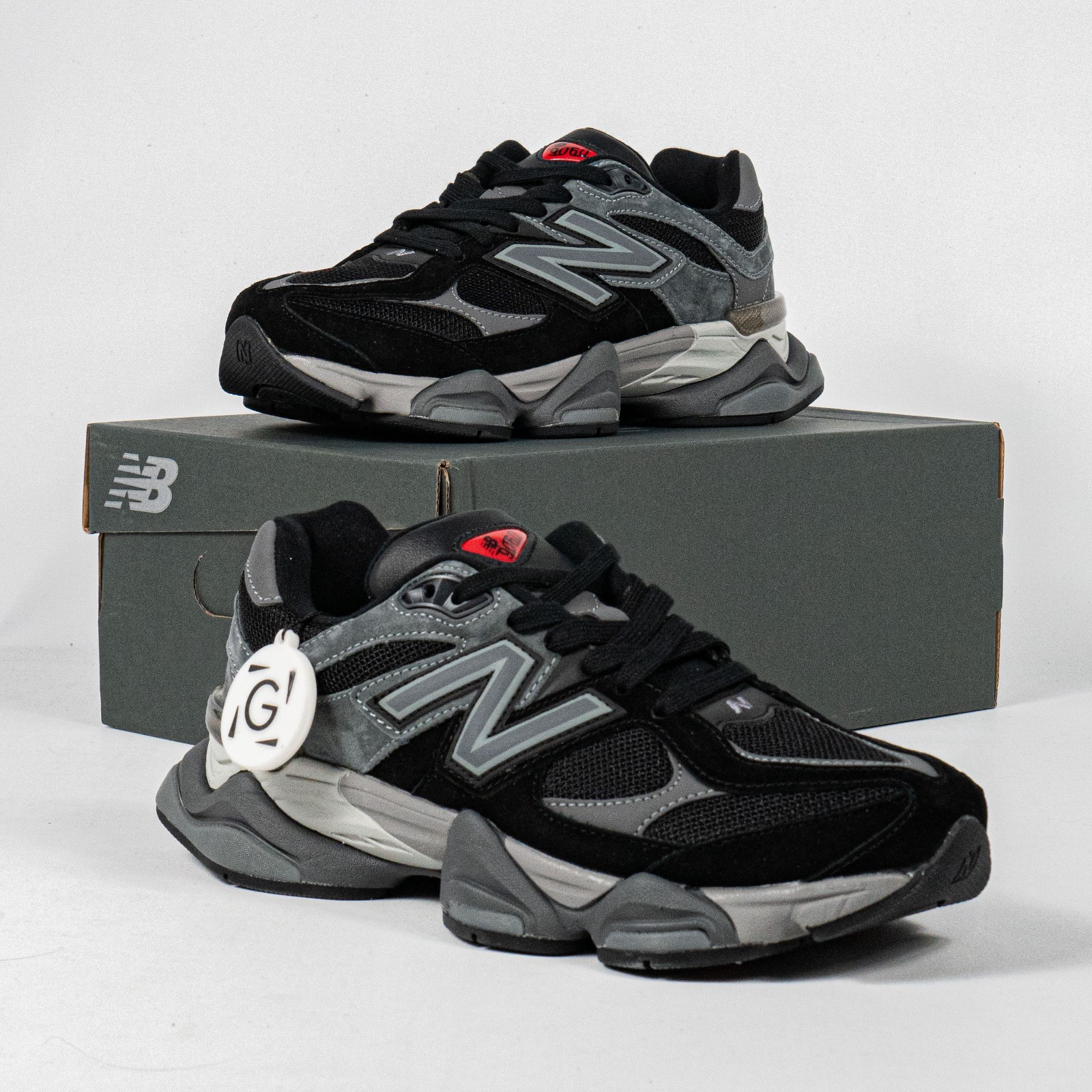 Sepatu New Balance NB 9060 Black Castlerock Sneakers Authentic - Image 3