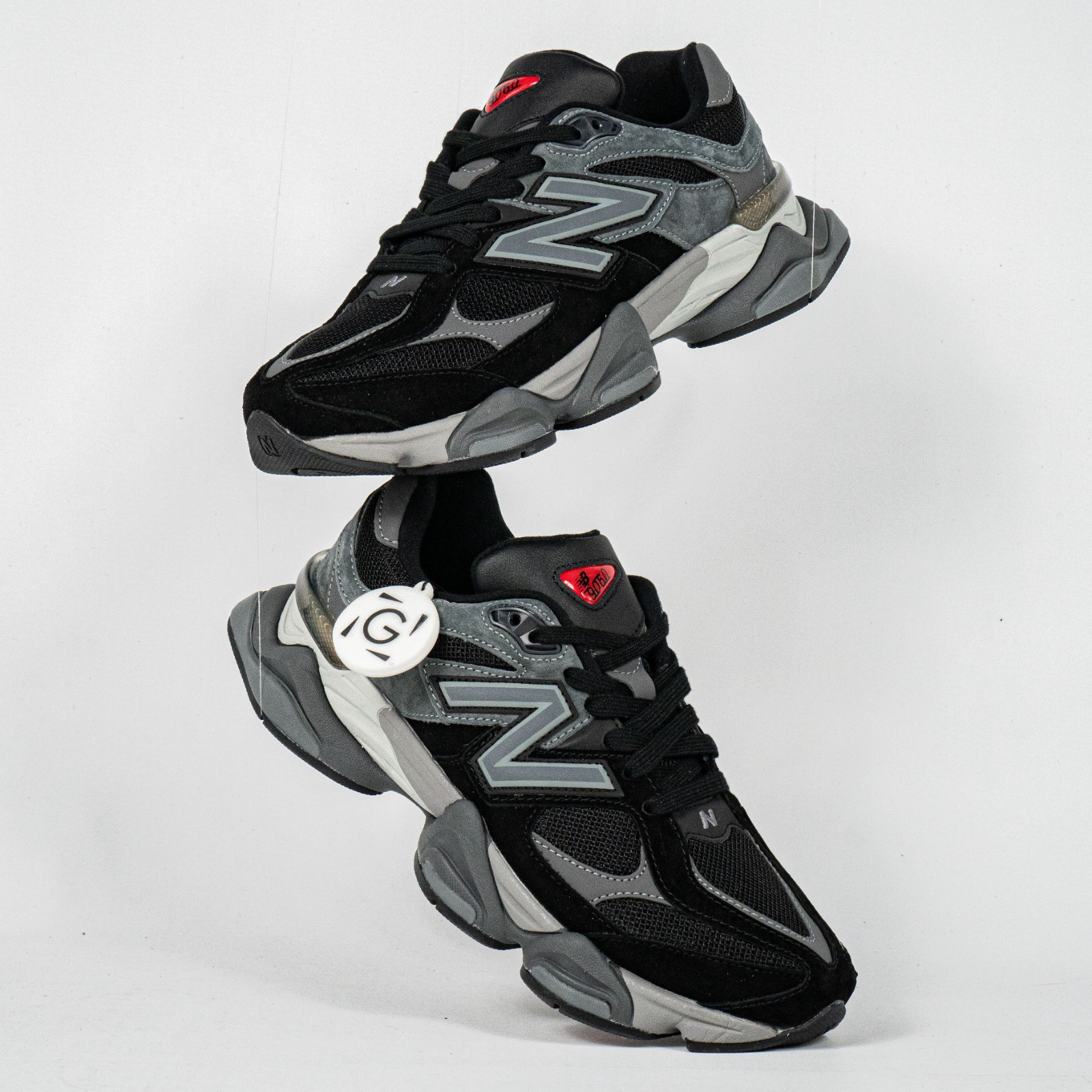 Sepatu New Balance NB 9060 Black Castlerock Sneakers Authentic