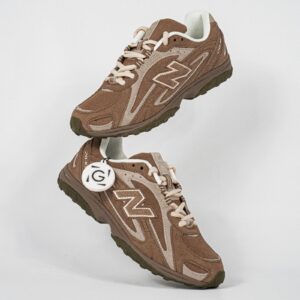 Sepatu New Balance NB 240L Mushroom Arid Stone Brown Sneakers Authentic