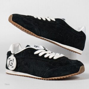 Sepatu Alo Sunset Black Gum Sneakers Casual Olahraga Wanita Pria Outdoor Indoor