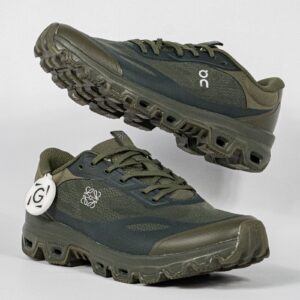 Sepatu On Cloudventure 2 Khaki Green Military Sneakers Casual Olahraga Pria Wanita Outdoor Indoor