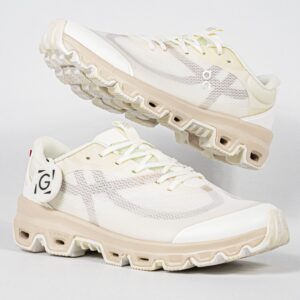 Sepatu On Cloudventure 2 Eggshel Beige Cream Sneakers Casual Olahraga Wanita Pria Outdoor Indoor