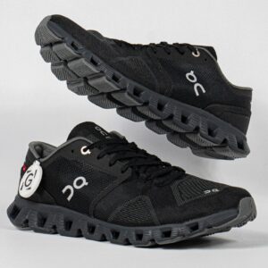 Sepatu On Cloud X Black Asphalt Casual Olahraga Pria Wanita Outdoor Indoor
