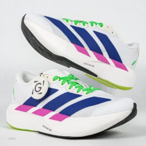 Sepatu Adidas Adizero EVO SL White Collegiate Purple Sneakers Casual Olahraga Running Wanita