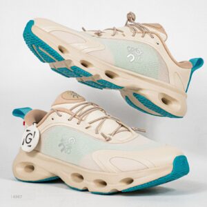 Sepatu On Running Cloudsolo x Loewe Sand Tuquoise Sneakers Authentic