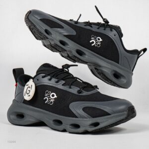 Sepatu On Running Cloudsolo x Loewe Black Sneakers Authentic