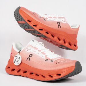 Sepatu On Running Cloudtilt Ivory Canyon White Orange Sneakers Authentic