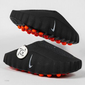 Sandal Nike Mind 001 Black Chrome Hyper Crimson Sendal Pria Wanita