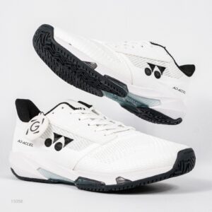 Sepatu Yonex Power Cushion AD-ACCEL Clay White Black Sneakers Authentic