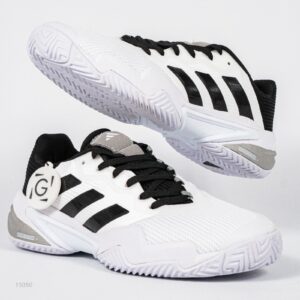 Sepatu Adidas Barricade 13 Cloud White Core Black Grey Three Sneakers Authentic