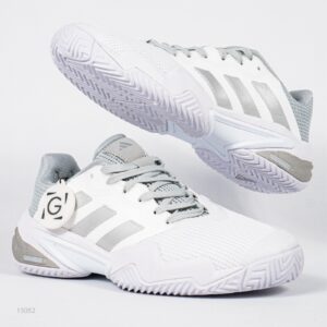 Sepatu Adidas Barricade 13 Cloud White Core Black Grey One Sneakers Authentic