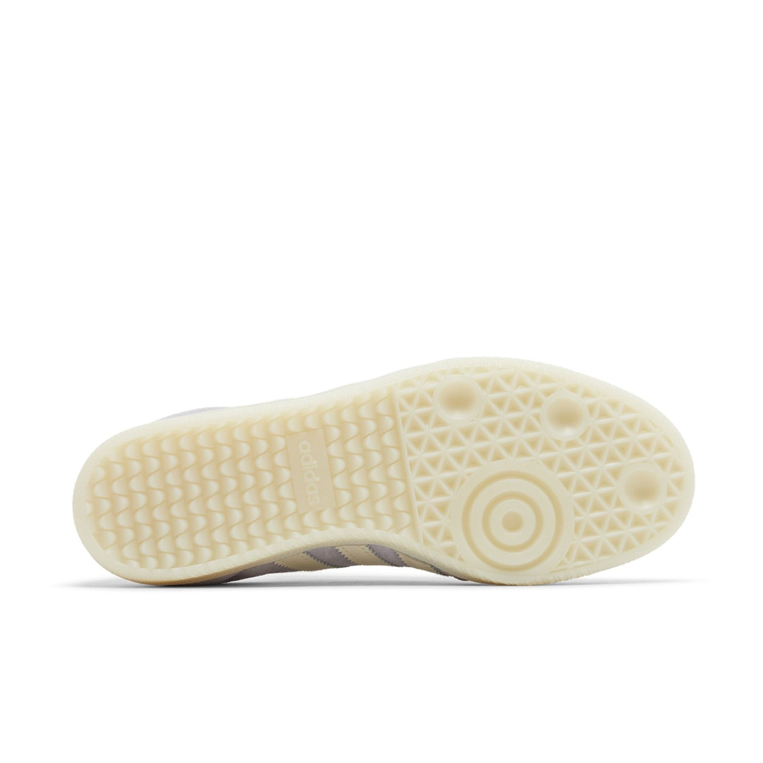 Sepatu Adidas Samba OG Silver Dawn Taro Chalk White Sneakers Authentic - Image 3