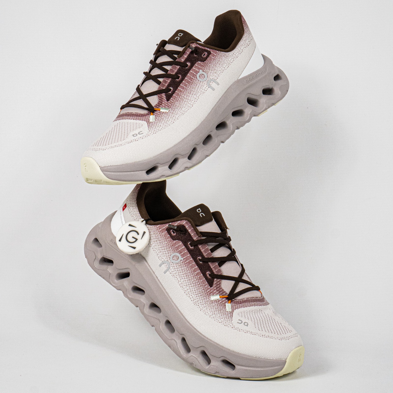 Sepatu On Running Cloudtilt Quartz Pearl Ivory Brown Sneakers Unisex Sepatu Lari Olahraga Gym Pria Wanita - Image 5