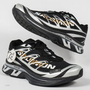 Sepatu Salomon XT MM6 Maison Margiela Black Silver Phantom Outdoor Trail Running Sneakers Unisex Sepatu Lari Olahraga Gym Pria Wanita