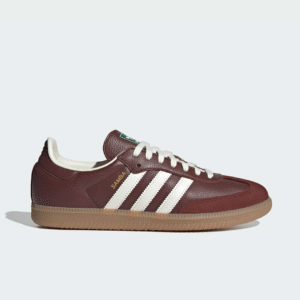 Sepatu Adidas Samba OG Fox Brown Off White Gum Casual Sneakers Unisex Sepatu Kasual Pria Wanita