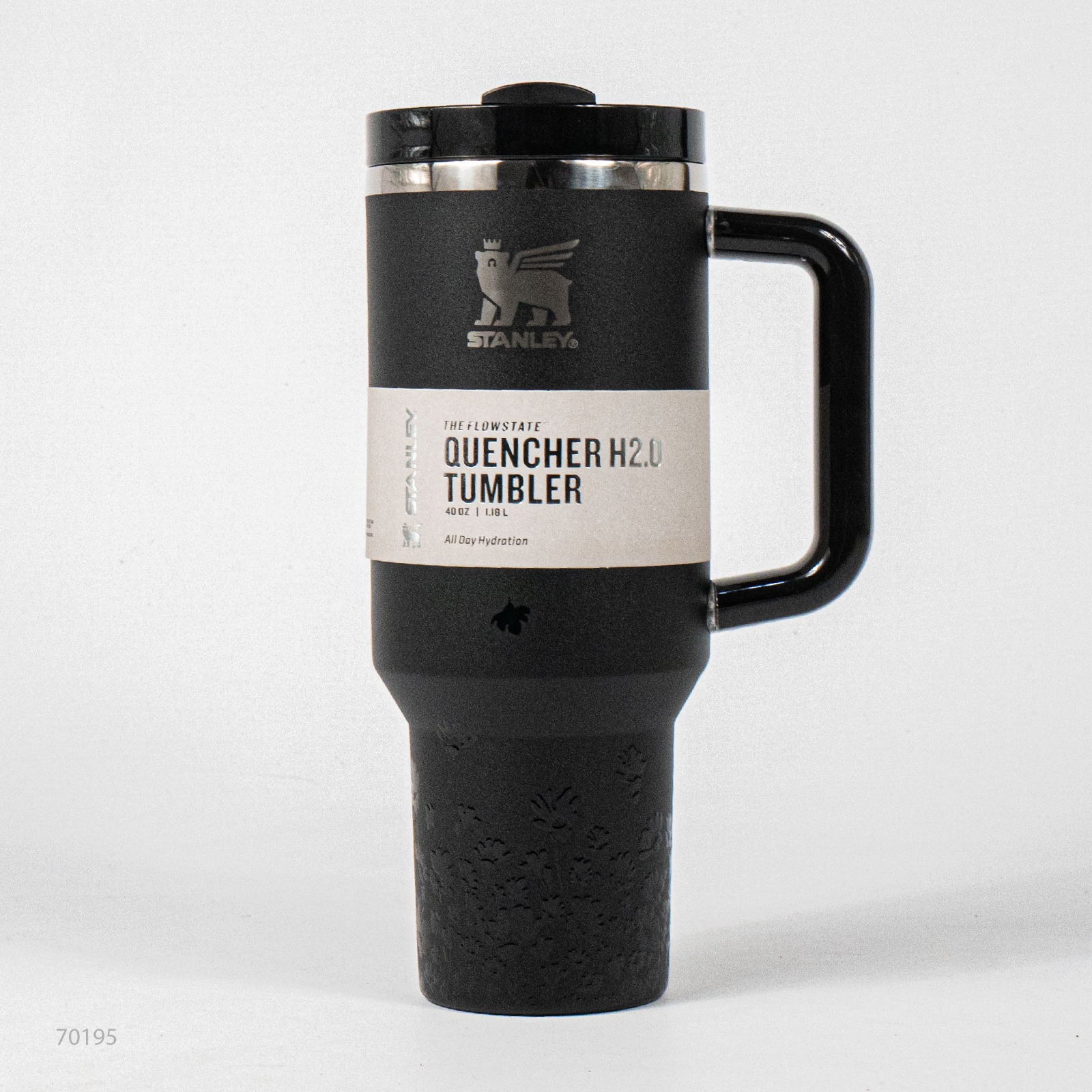 Botol Tumbler Side Grip Stanley x Jennie THE QUENCHER H2.0 Midnight Ruby 40 oz 1.183 ml Stainless Steel Tahan Panas Dingin BPA FREE