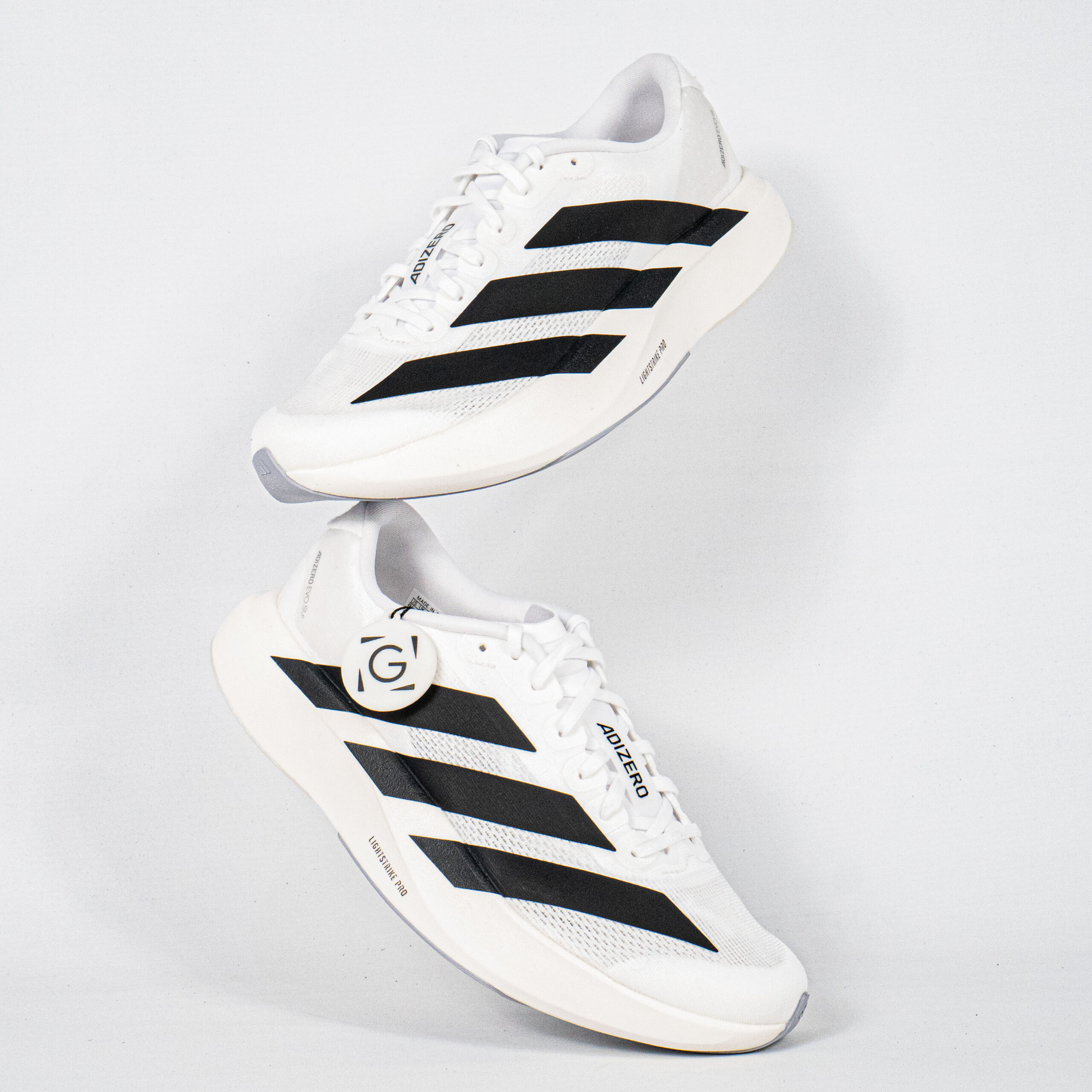 Sepatu Adizero EVO SL White Sneakers Authentic - Image 3
