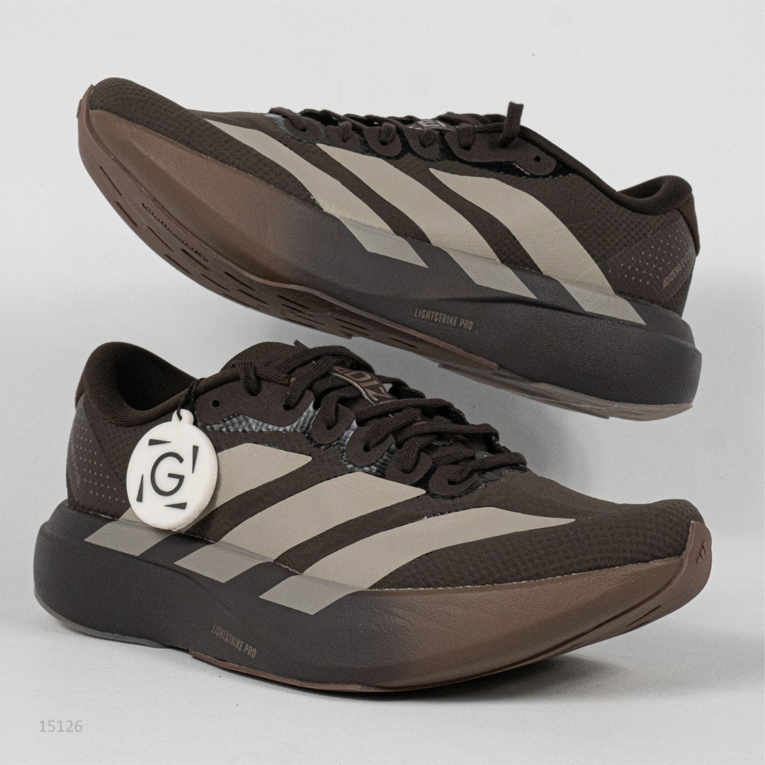 Sepatu Adidas Adizero EVO SL Aurora Coffee Putty Beige Earth Strata Running Sneakers Unisex Sepatu Lari Olahraga Gym Pria Wanita