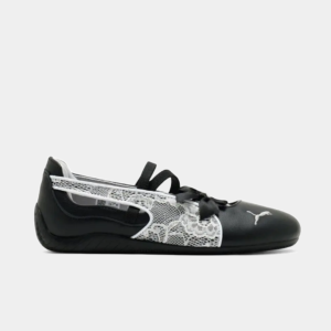 Sepatu Puma Speedcat Ballet Lace Black White Casual Women Shoes Sepatu Kasual Wanita