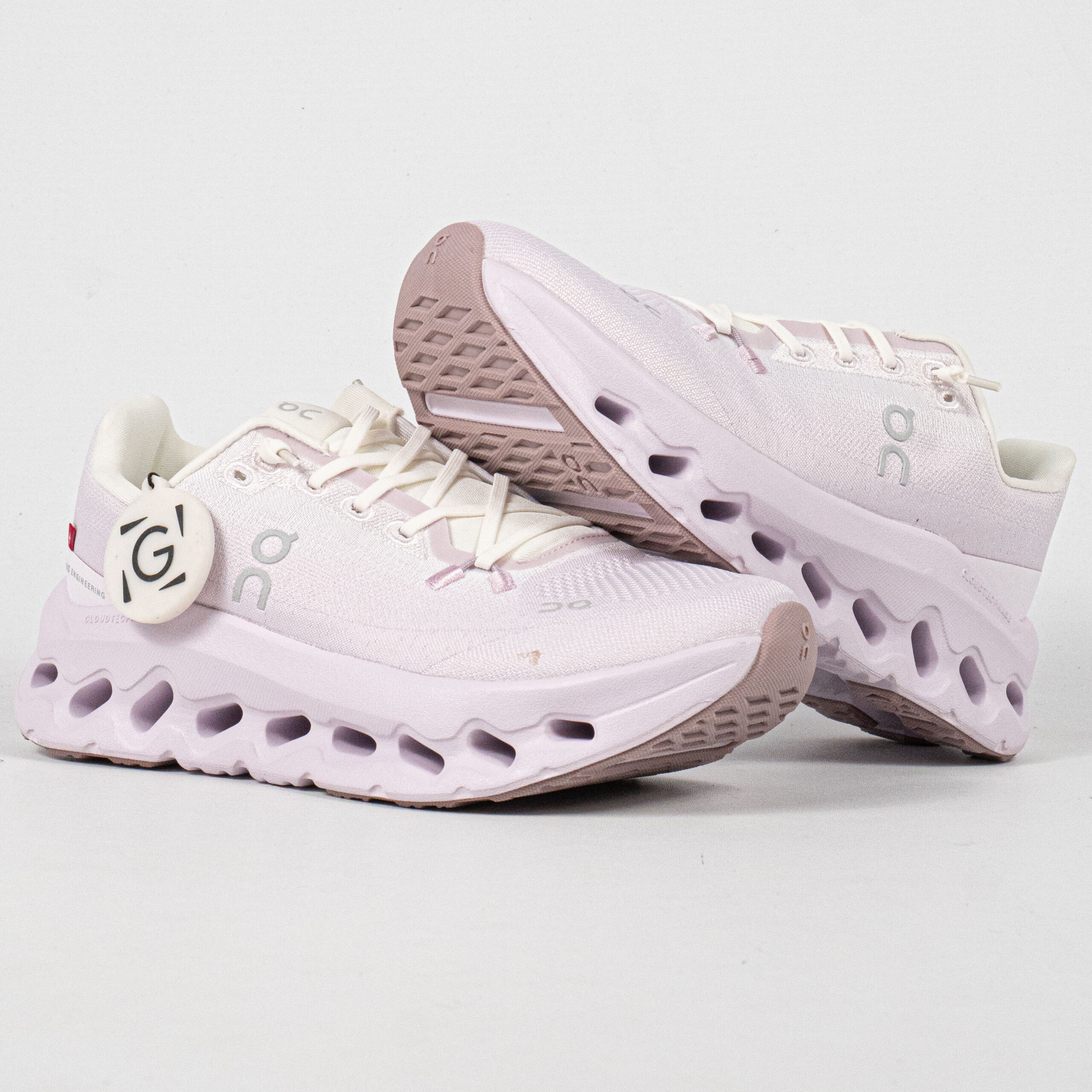 Sepatu On Cloudtilt Ivory Orchid Pink Unisex Running Sneakers Pria Wanita Sepatu Lari Olahraga Gym - Image 3