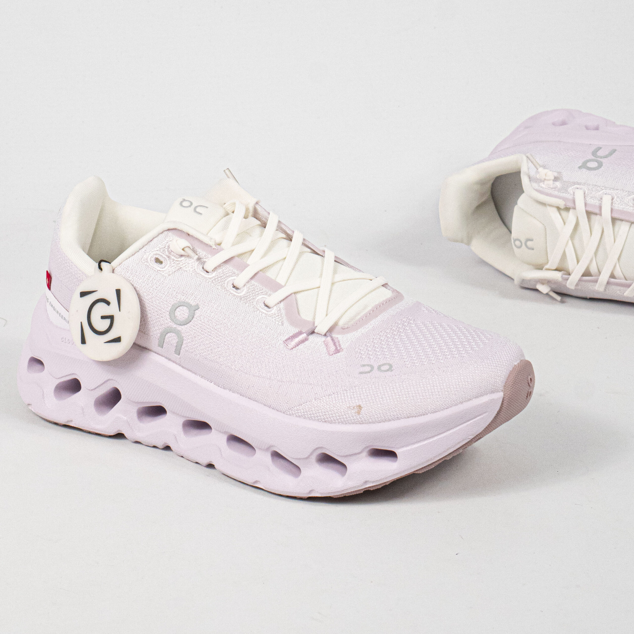 Sepatu On Cloudtilt Ivory Orchid Pink Unisex Running Sneakers Pria Wanita Sepatu Lari Olahraga Gym - Image 2