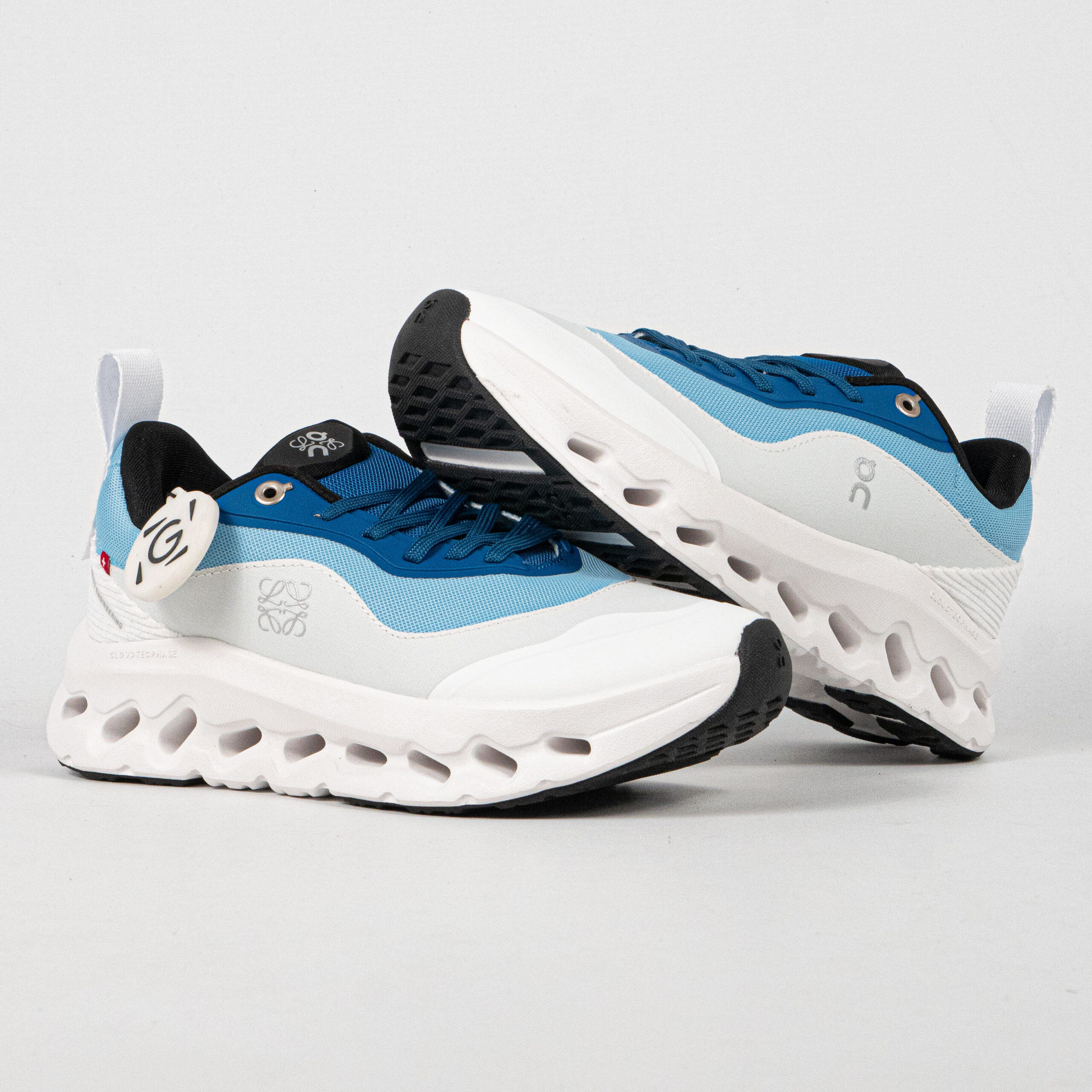 Sepatu On Cloudtilt 2.0 Blue White Ocean Unisex Running Sneakers Pria Wanita Sepatu Lari Olahraga Gym - Image 3