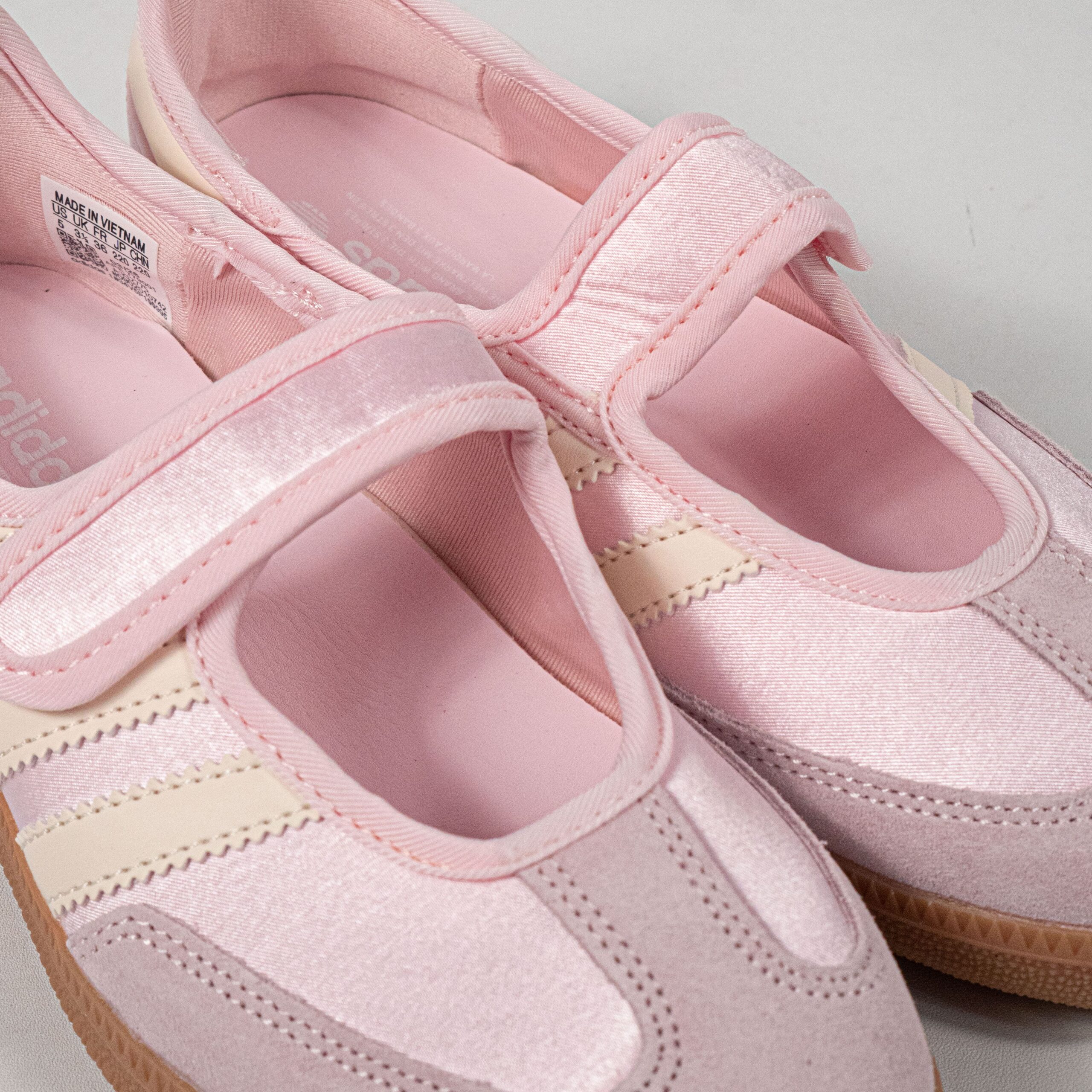 Sepatu Adidas Samba Jane Sandy Pink Cream White Women Casual Sneakers Wanita Sepatu Kasual - Image 2