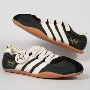 Sepatu Adidas Tokyo Mary Jane Core Black Cream Gum Women Casual Sneakers Wanita Sepatu Kasual