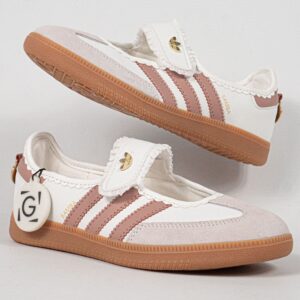 Sepatu Adidas Samba Jane Frill Pack Ruffle White Cream Women Casual Sneakers Wanita Sepatu Kasual