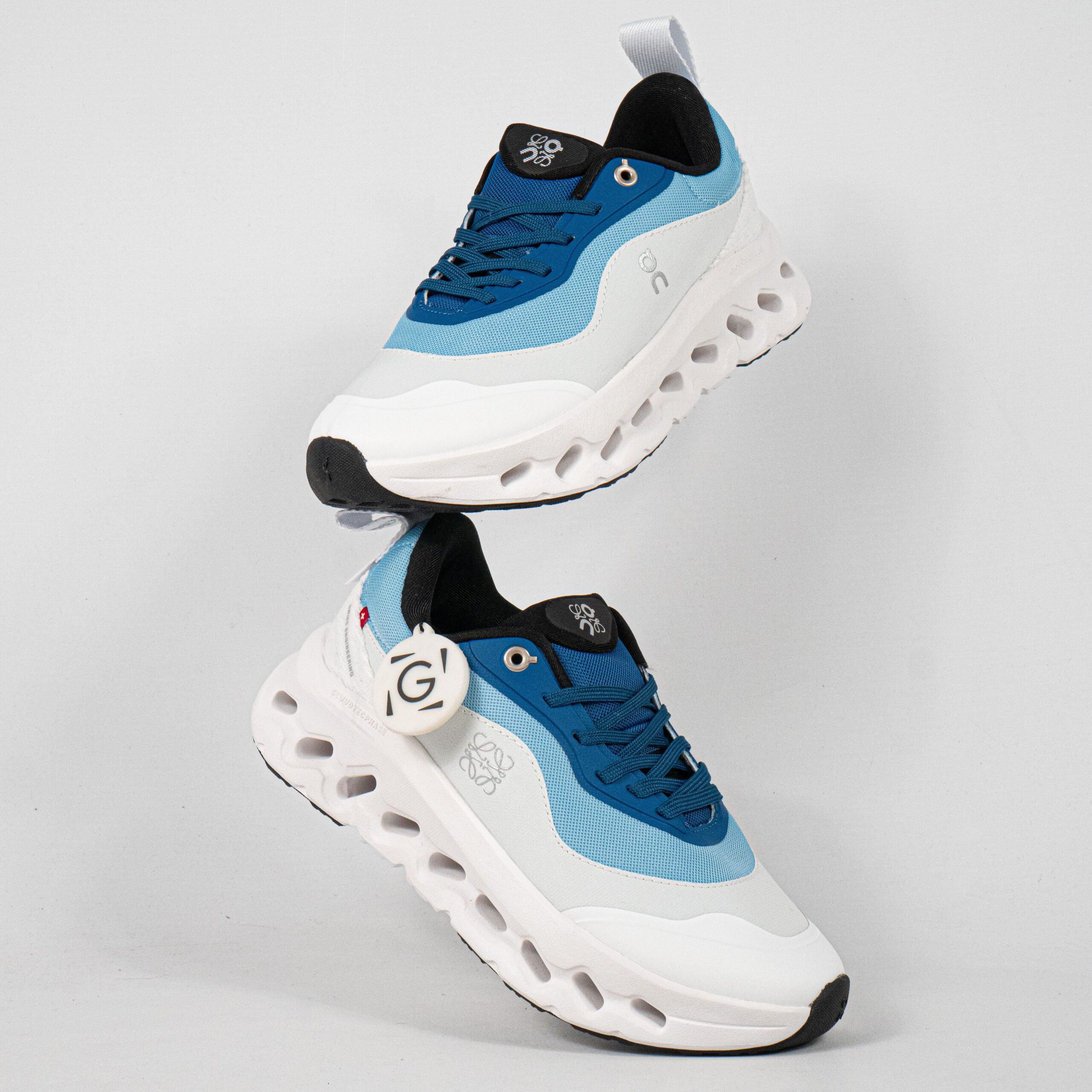 Sepatu On Cloudtilt 2.0 Blue White Ocean Unisex Running Sneakers Pria Wanita Sepatu Lari Olahraga Gym - Image 4