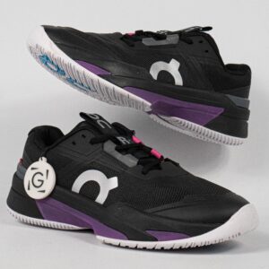 Sepatu On Cloud On The Roger Pro Fire Black Pink Purple Unisex Sport Sneakers Pria Wanita Sepatu Olahraga Gym Padel