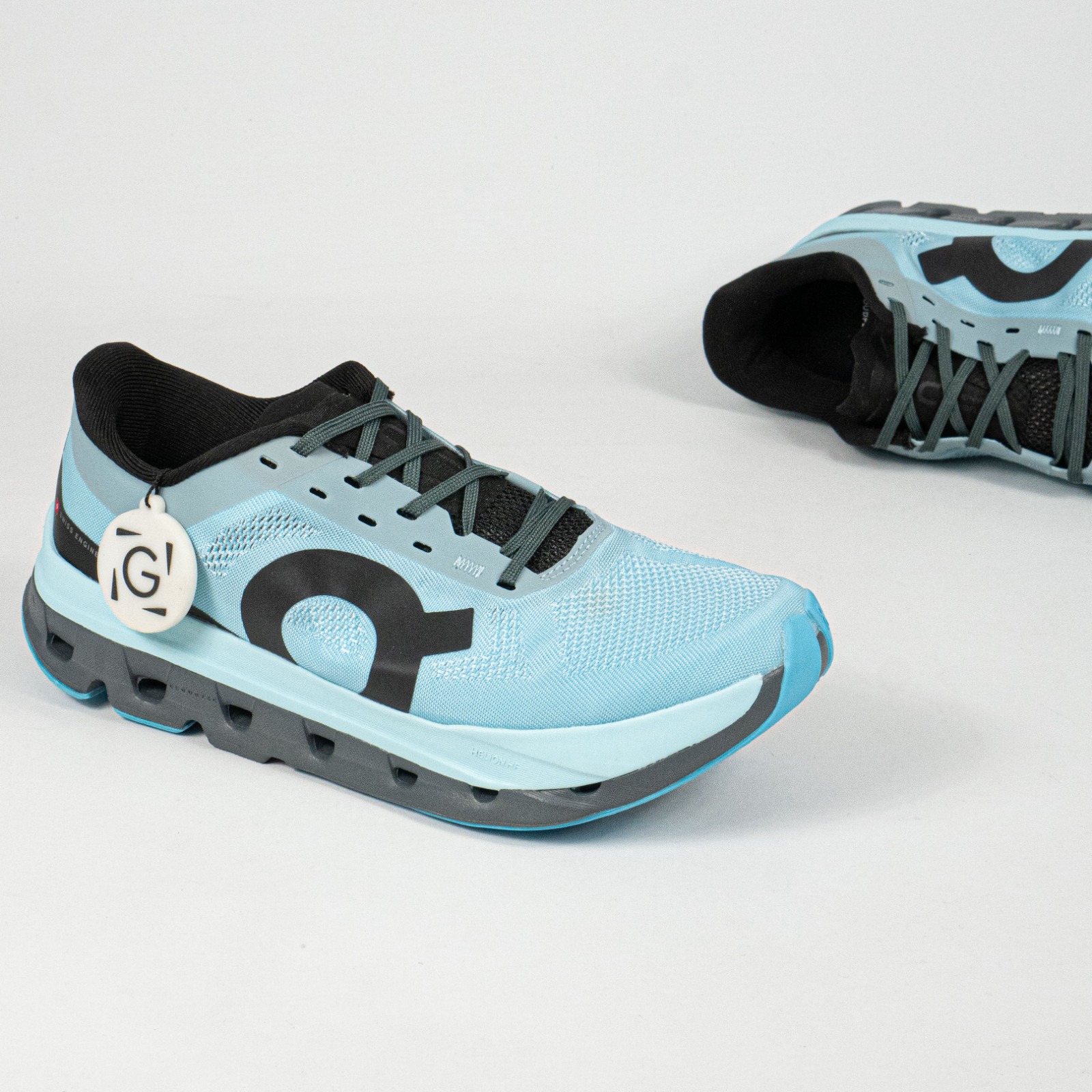 Sepatu On Cloudflow 5 Arctic Stone Unisex Running Sneakers Sepatu Lari Olahraga Gym Pria Wanita - Image 3
