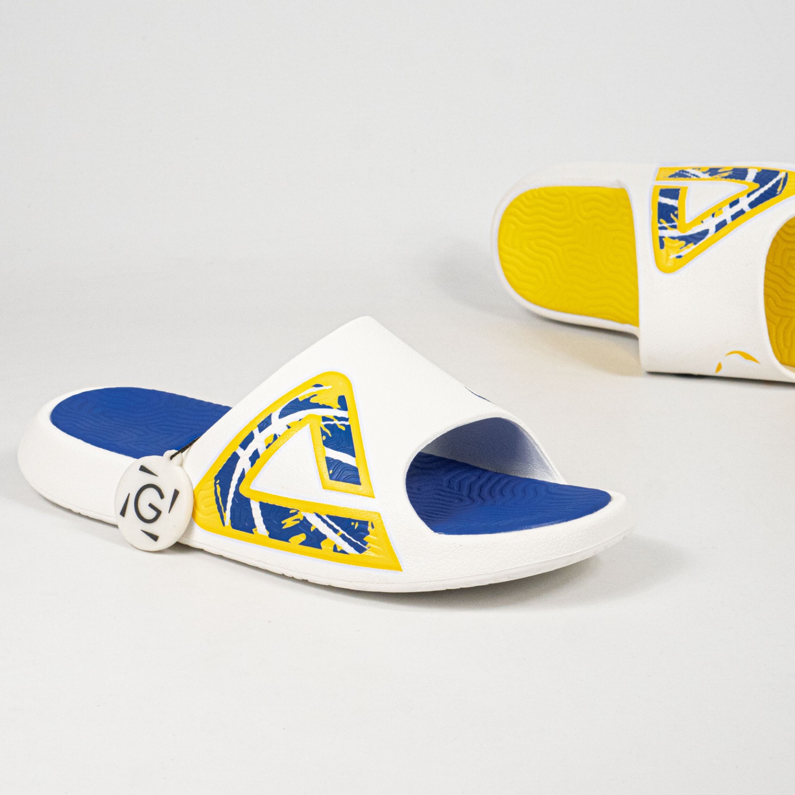 Sandal Peak Tai-Chi Slides White Royal Blue Orange Unisex Slipper Sendal Pria Wanita - Image 3