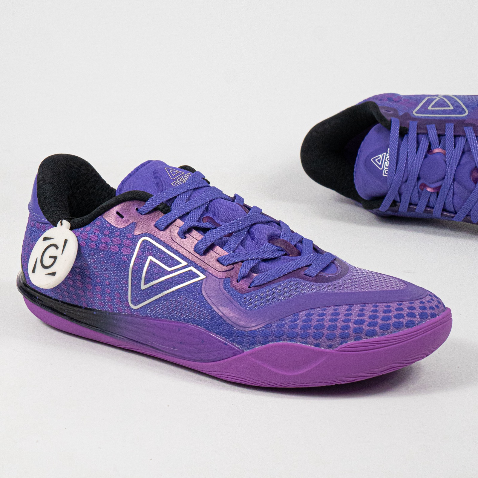 Sepatu Peak Tai-Chi Wu Shuang Supreme EX Crystal Purple Men's Basketball Sport Shoes Sepatu Olahraga Basket Pria - Image 3
