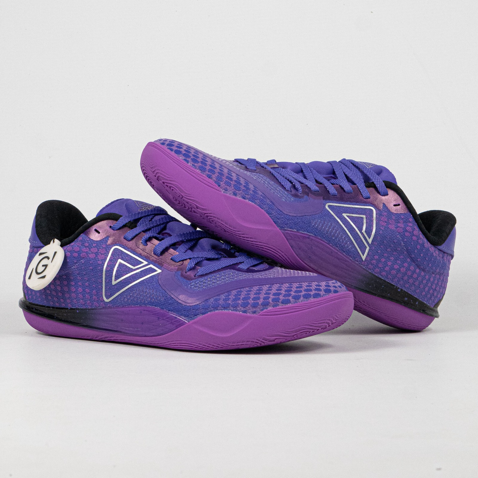 Sepatu Peak Tai-Chi Wu Shuang Supreme EX Crystal Purple Men's Basketball Sport Shoes Sepatu Olahraga Basket Pria - Image 4
