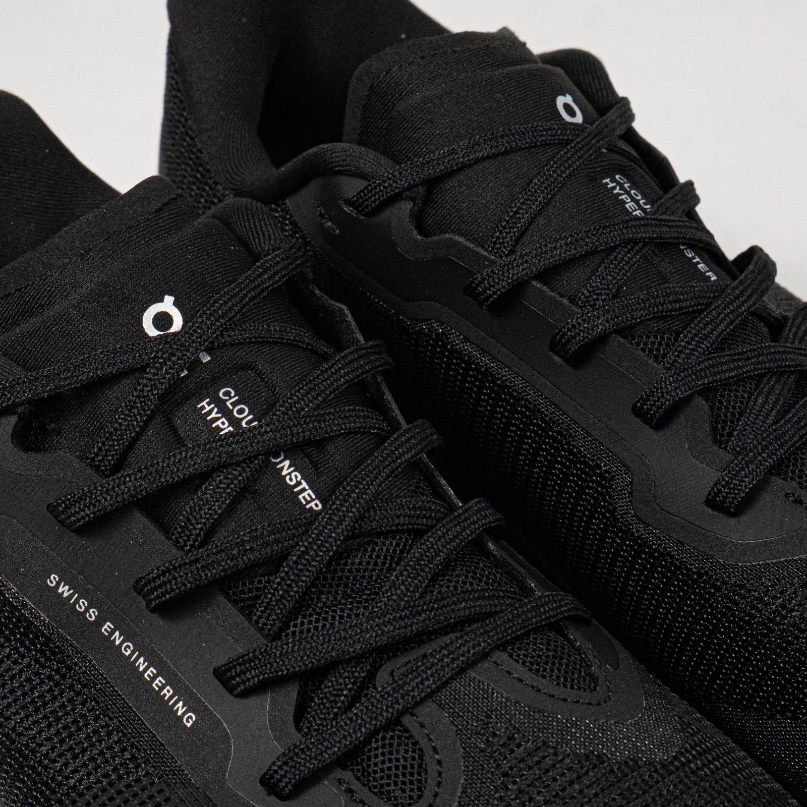 Sepatu On Cloudmonster 3 Hyper All Black Running Sneakers Unisex Sepatu Lari Olahraga Gym Pria Wanita - Image 2