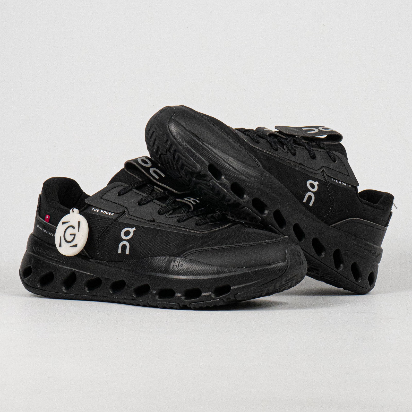 Sepatu On The Roger Wildcard Black Eclipse Sport Sneakers Unisex Sepatu Olahraga Gym Padel Pria Wanita - Image 4