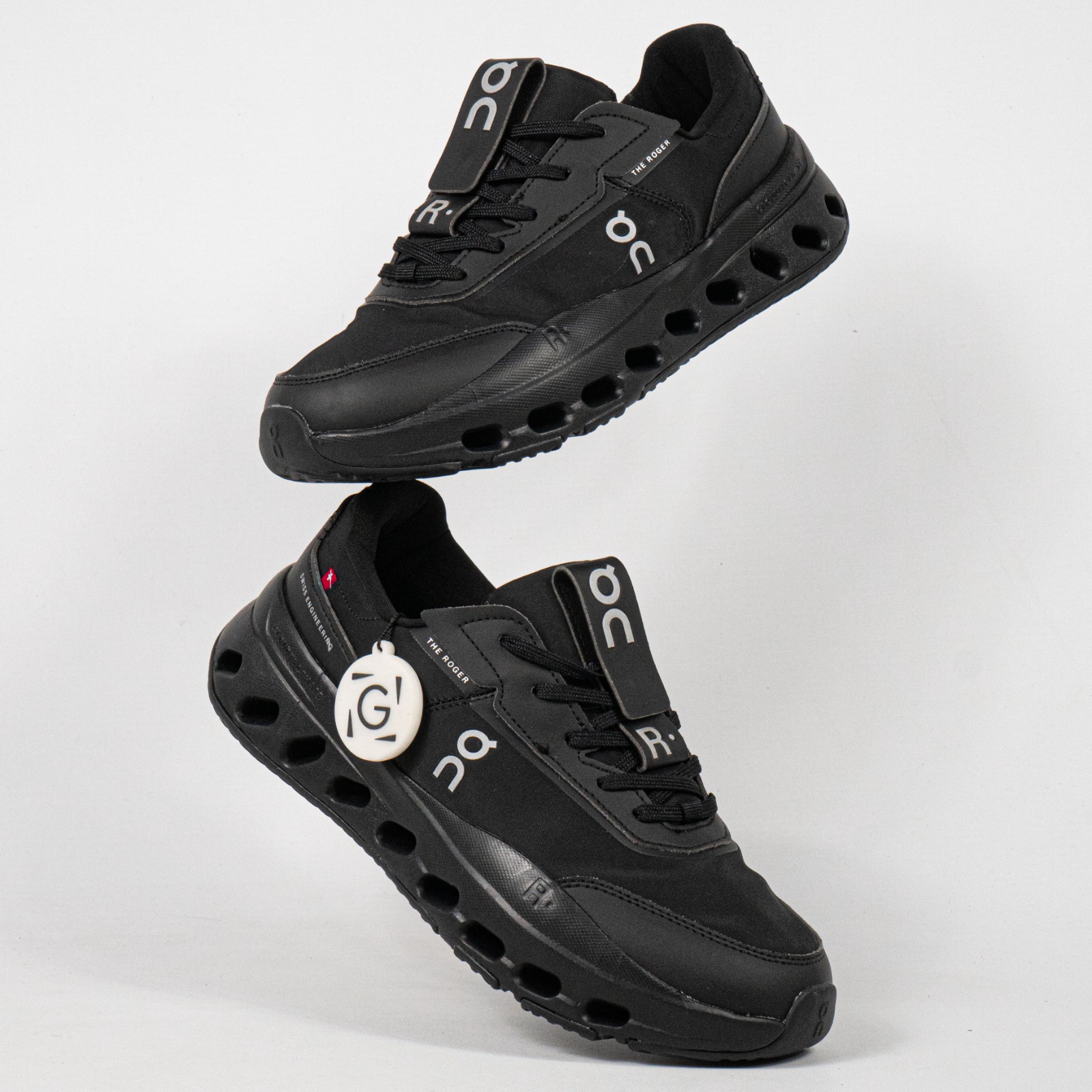 Sepatu On The Roger Wildcard Black Eclipse Sport Sneakers Unisex Sepatu Olahraga Gym Padel Pria Wanita - Image 5