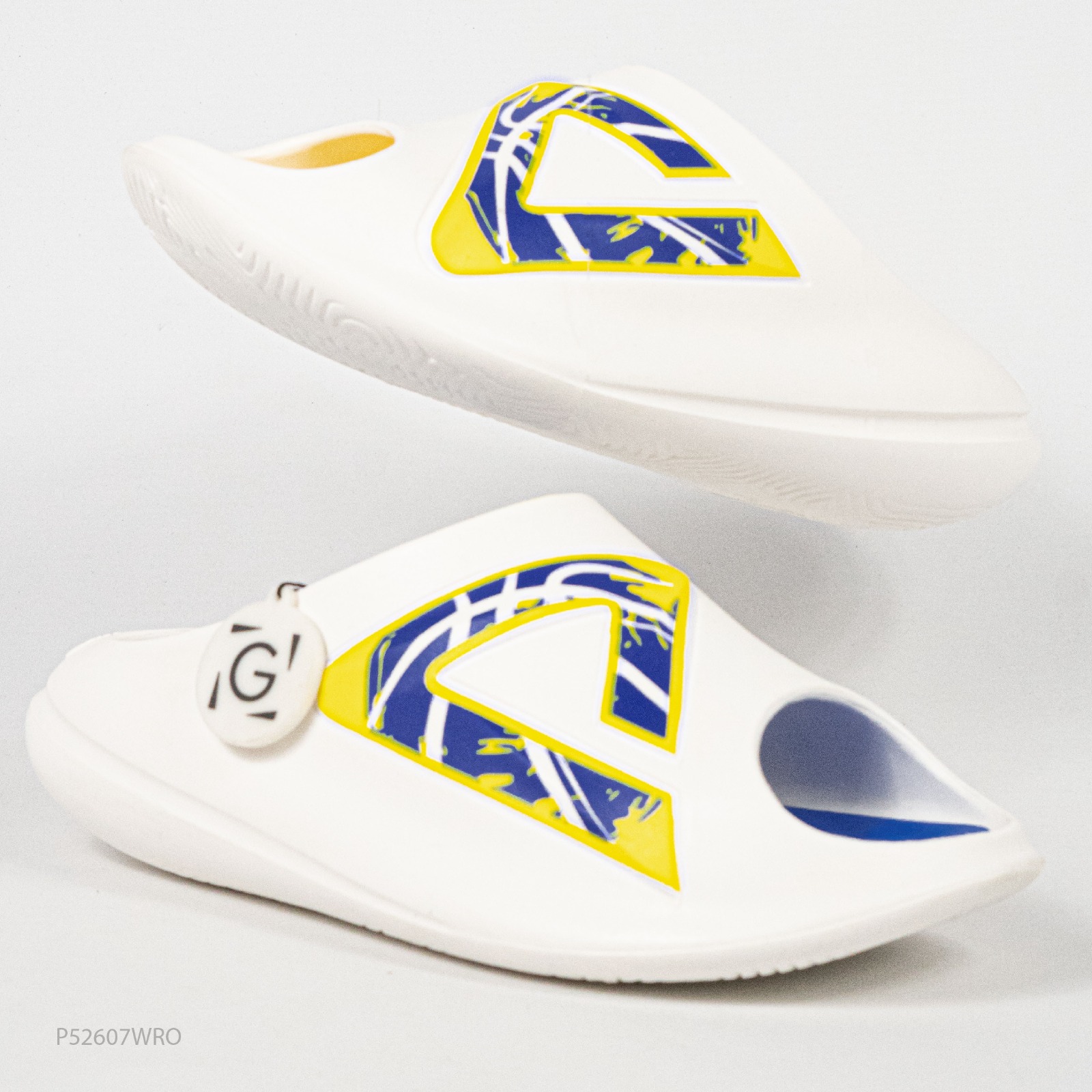 Sandal Peak Tai-Chi Slides Giant White Royal Blue Orange Unisex Slipper Sendal Pria Wanita