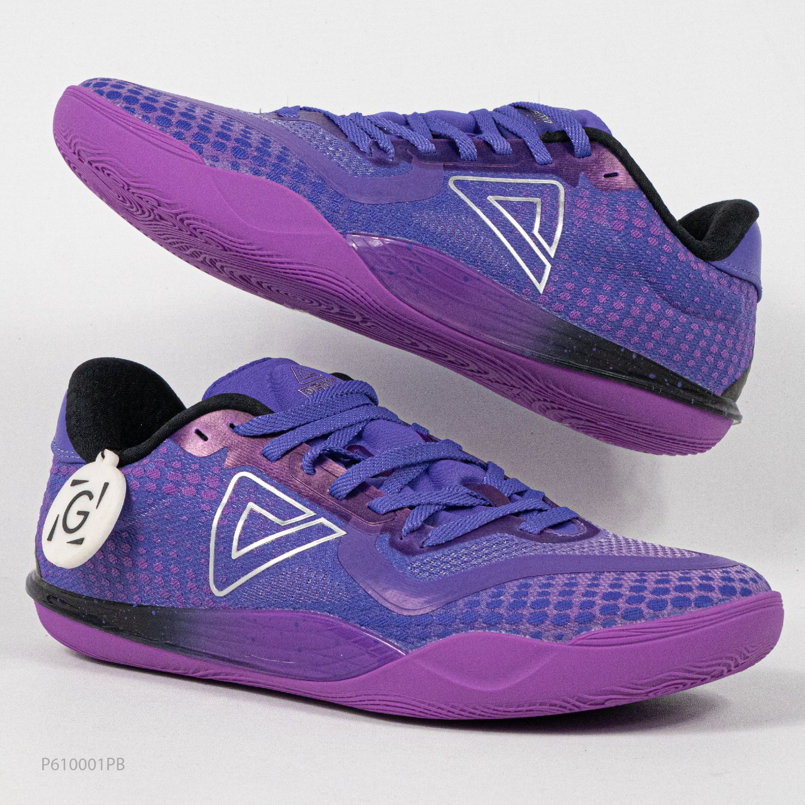 Sepatu Peak Tai-Chi Wu Shuang Supreme EX Crystal Purple Men's Basketball Sport Shoes Sepatu Olahraga Basket Pria