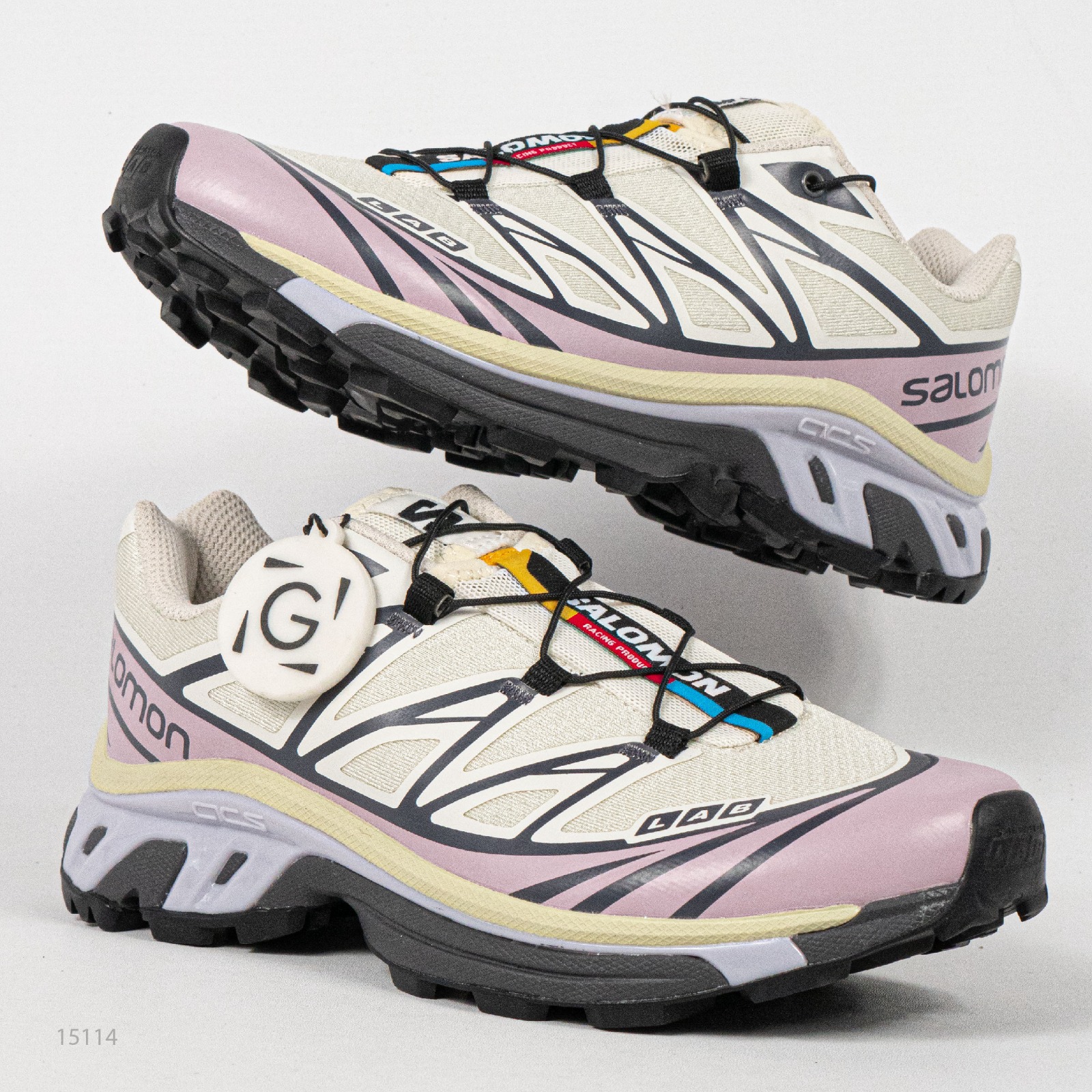 Sepatu Salomon XT-6 Icicle Nirvana Unisex Outdoor Trail Running Sneakers Sepatu Lari Olahraga Gym Pria Wanita