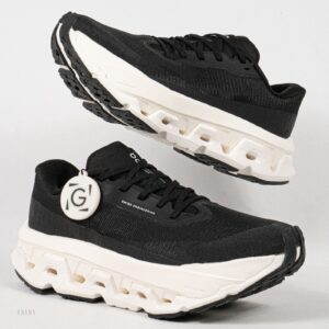 Sepatu On Cloudmonster 3 Hyper Black Ivory Running Sneakers Unisex Sepatu Lari Olahraga Gym Pria Wanita