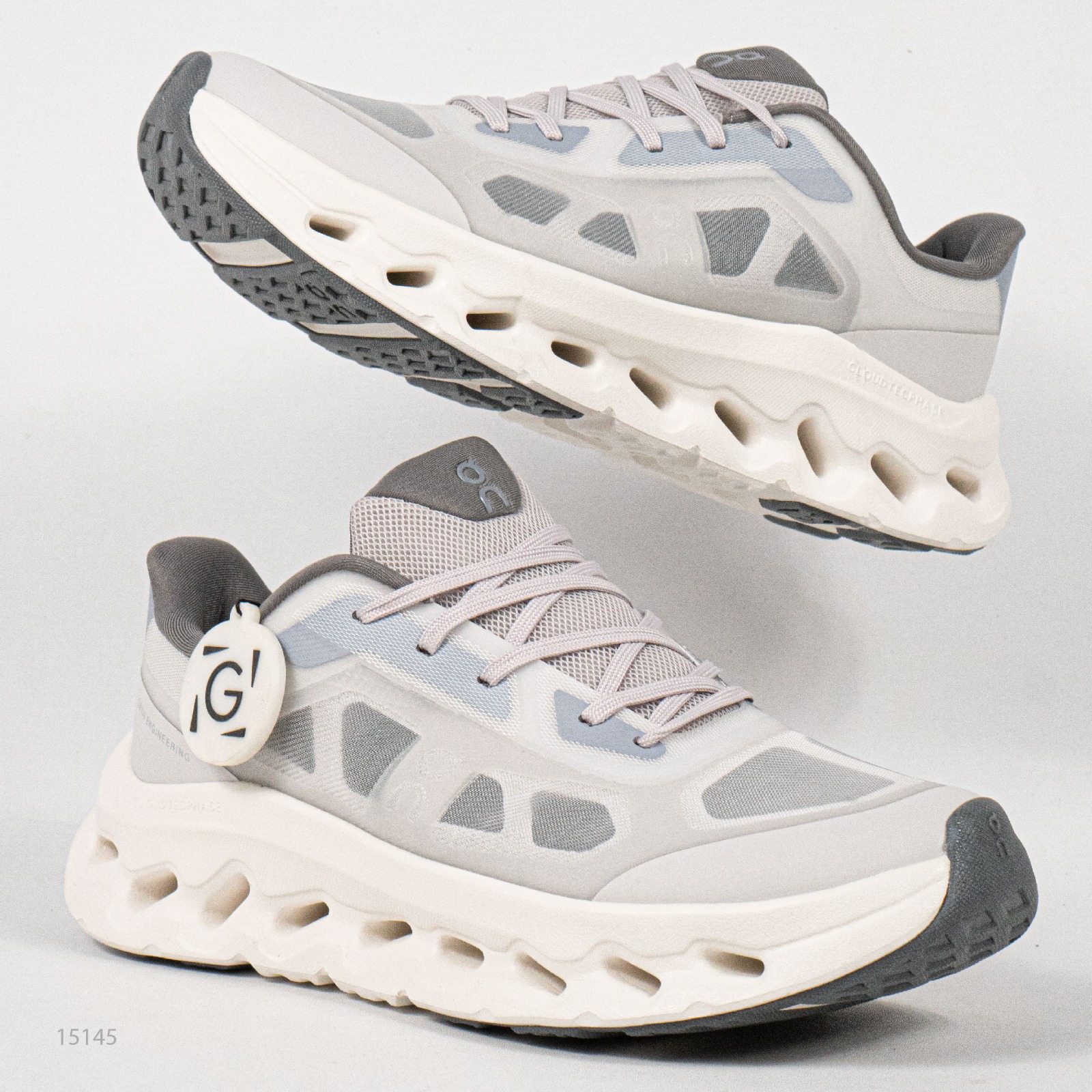 Sepatu On Cloudtilt Remix Alloy Ivory Grey Running Sneakers Unisex Sepatu Lari Olahraga Gym Pria Wanita