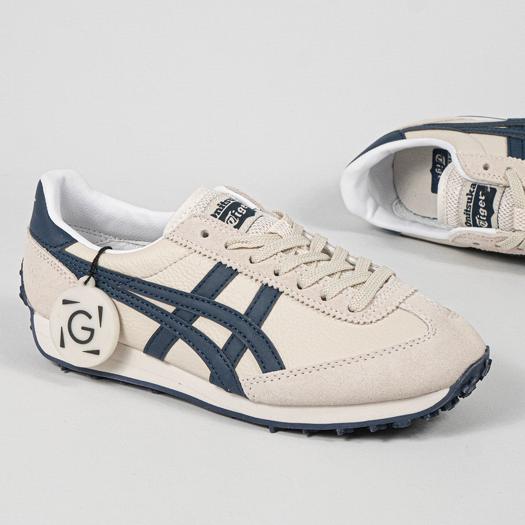 Sepatu Onitsuka Tiger EDR 78 Birch Peacoat Navy Unisex Sneakers Casual Authentic - Image 3