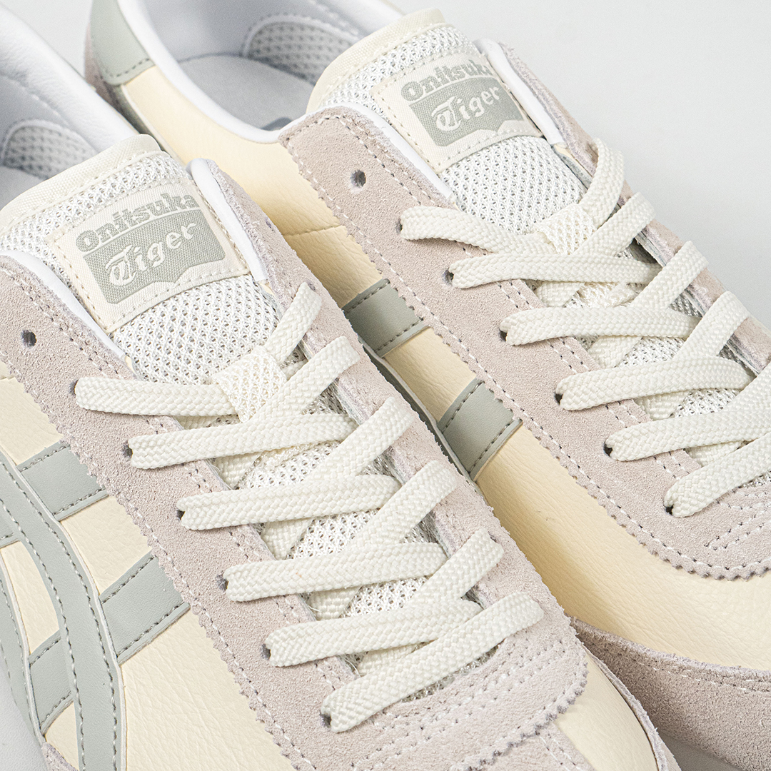 Sepatu Onitsuka Tiger EDR 78 Grey Oyster Cream Unisex Sneakers Casual Authentic - Image 2