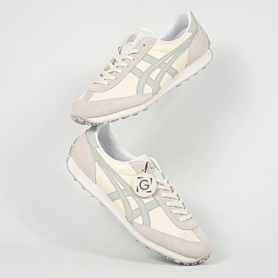Sepatu Onitsuka Tiger EDR 78 Grey Oyster Cream Unisex Sneakers Casual Authentic - Image 5